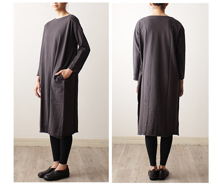 Hau ハウ Plain One Standard Hau ハウ Plain ワンピース Piece プレインワンピース Natural One