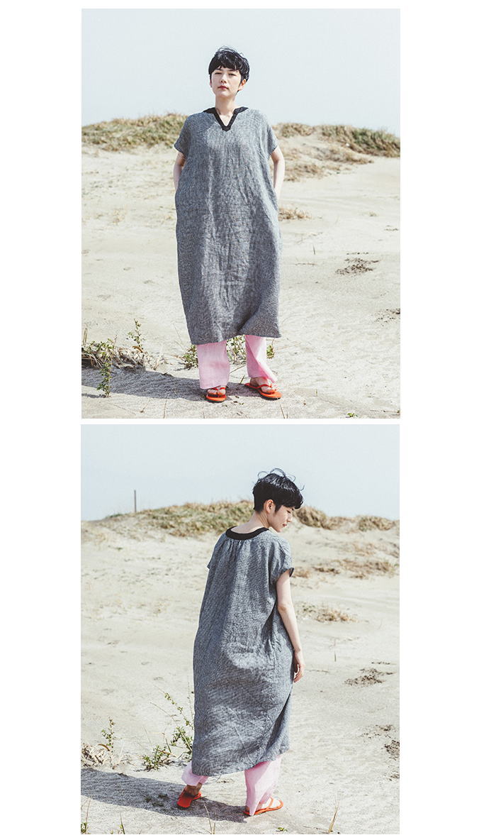 Fog Linen Work フォグリネンワーク シェリー ワンピース Butlerchimneys Com