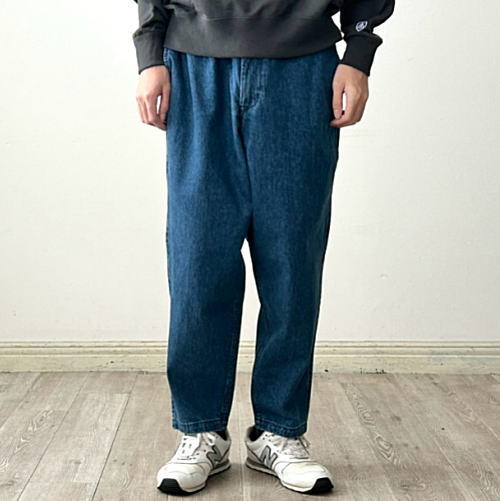 BETTY SMITH(ベティスミス)10OZデニム(USED)ペダルパンツ メンズ|natural standard