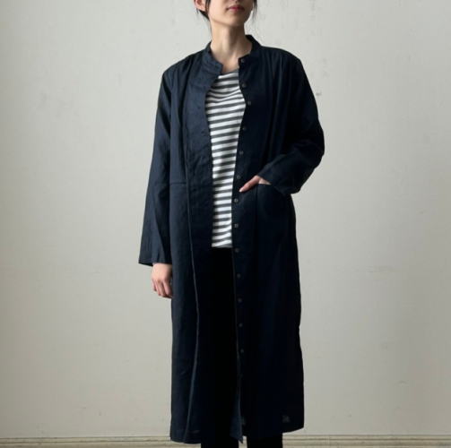 楽天市場】fog linen work(フォグリネンワーク)ライリーコート グリー