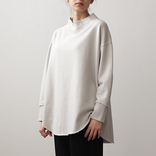 Brocante(ブロカント）モックネックスウェット　ドミンゴ｜natural standard