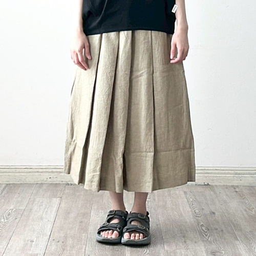 Linenya（リネンや）リネン タックスコート 82珊