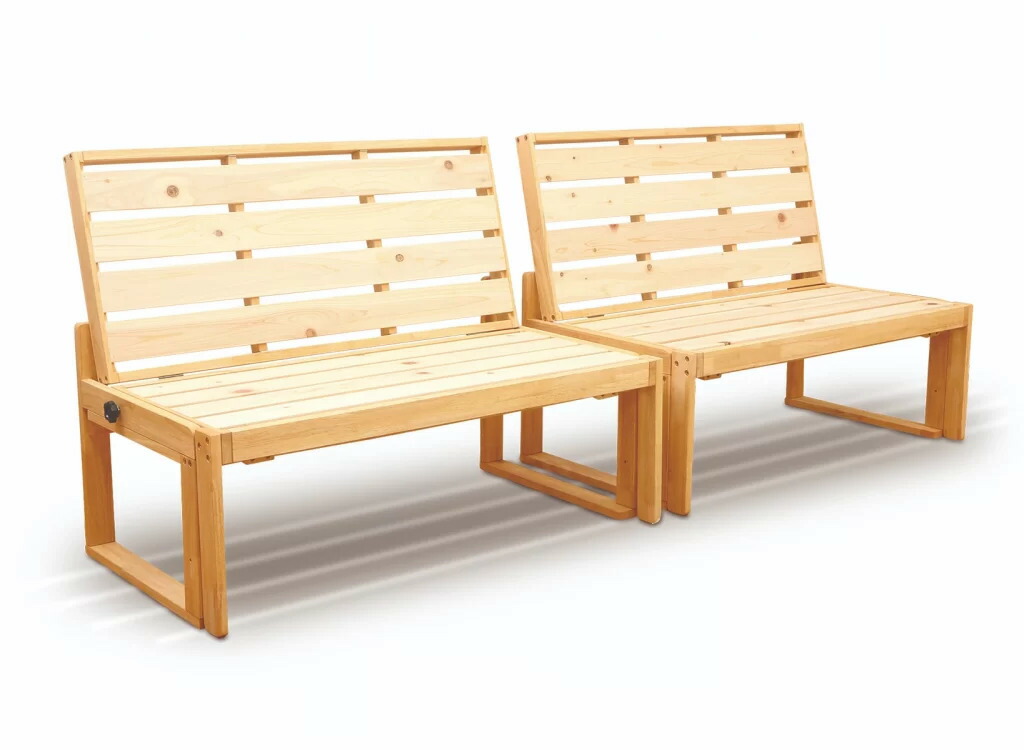 楽天市場】中居木工 「ベンチベッド」 シングルベッドフレームのみ