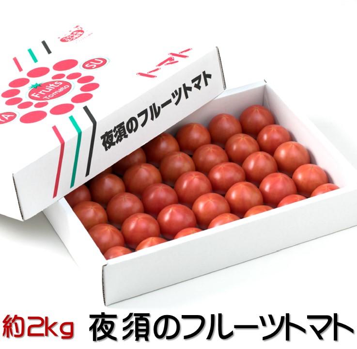 送料無料】【市場直送】JA高知県 とさかみ　夜須のフルーツトマト   野菜 きのこ とまと 産地箱 系統品