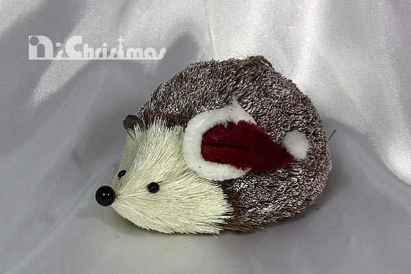 楽天市場 たわしdeアニマル ハリネズミ クリスマスオーナメント Nakajo S Christmas