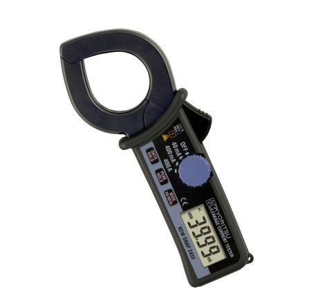 【ポイント10倍】 共立電気計器 KYORITSU 漏れ電流・負荷電流測定用クランプメータ MODEL2433 中口径リーククランプ 周波数切換機能付 AC40/400mA/400Aの3レンジ切換 データホールド機能付 ピークホールド機能付｜中北電機