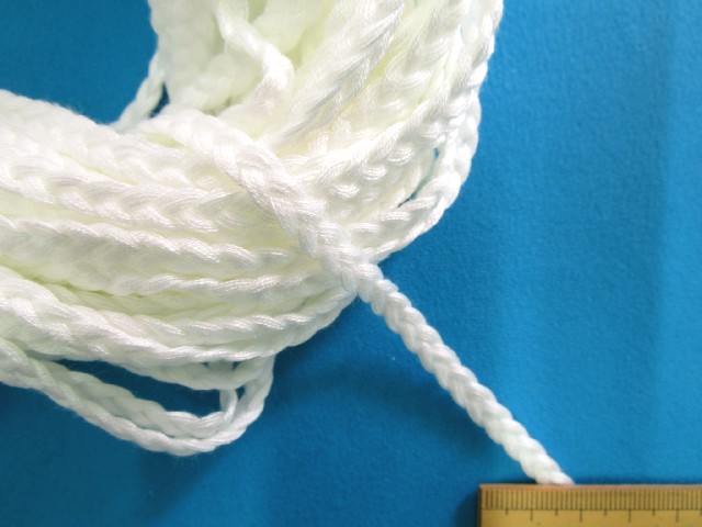 楽天市場】三つ編みコードオフ白 : 手芸ナカムラ