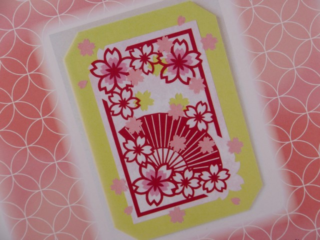 楽天市場 手芸キット四季を感じる切り絵の壁飾りコレクション桜 手芸