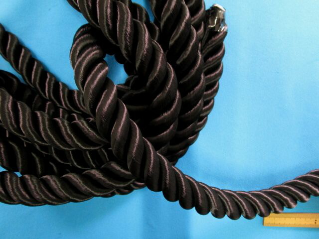 ＊ナツメ⭐️コード巻き持ち手⭐️定番ブラック他９点⭐️ 手芸テープ 『ツイストコード 約5mm幅 2mパック ブラック NR-01C