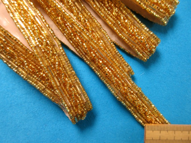 楽天市場 ビーズブレード金 １ ５ｃｍ幅 １ｍ巻 手芸ナカムラ