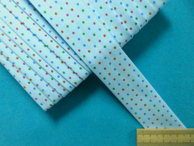 楽天市場】バイアステープ（両折れタイプ）薄紫（１５ｍｍ幅 １０ｍ巻 ...