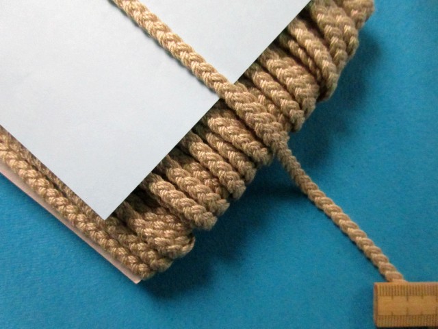 楽天市場 三つ編み 細ブレードベージュ ０ ５ｃｍ幅 １５ｍ巻 手芸ナカムラ