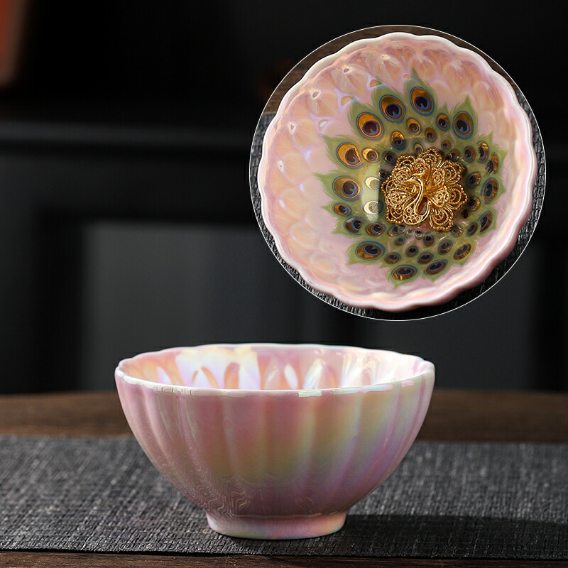 中国陶磁器　供御　天目茶碗 Yahoo!オークション - 中国陶器 【 供御 天目茶碗 曜変天目 宋代