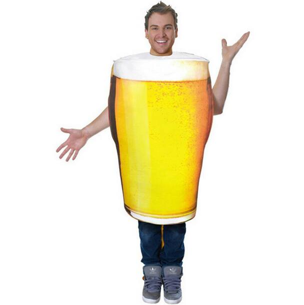 限 定 販 売 コスプレ 面白い ハロウィン 仮装 ビールジョッキ 着ぐるみ コスチューム 全身 タイプ パーティー イペント Qdtek Vn