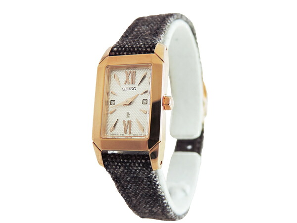 【PRICEDOWN】【送料無料】【対応】【正規品】【3000個限定】SEIKO LUKIA(セイコールキア) SSVX092 「Charmante by SHIHO」 腕時計｜宝石・時計・メガネ　中村 27,720円