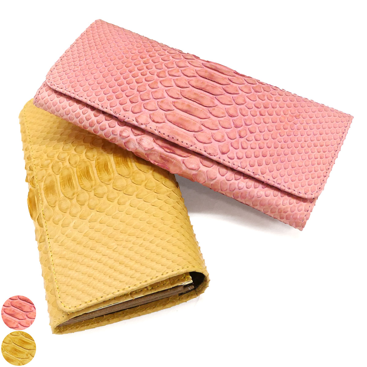 楽天市場】ギャルソン長財布 パイソン 財布 オープンマチ収納 パイソン