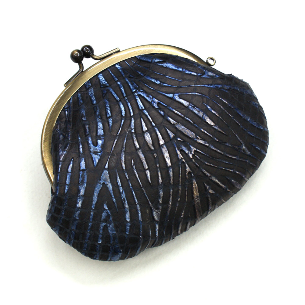 楽天市場】がま口 ミニがま口 コインケース 小銭入れ 本革 リザード