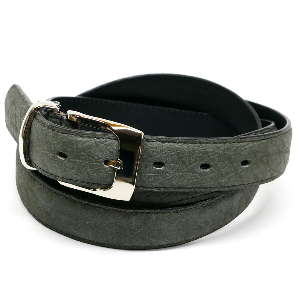 楽天市場】ベルト エレファントレザー 象 本革 牛革 メンズ レディース