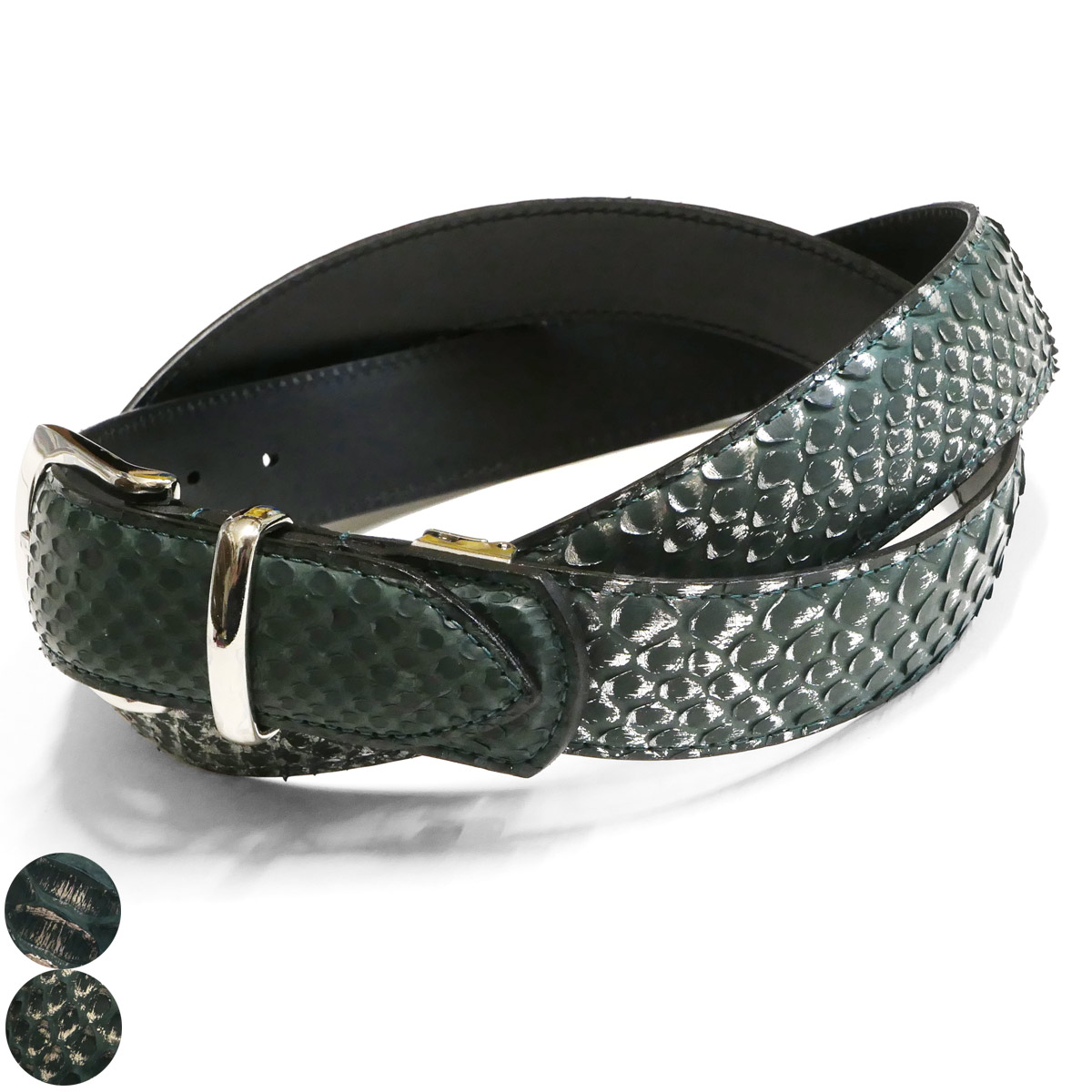 楽天市場】ベルト メンズ 本革 / 3.5cm幅 / パイソン 栃木レザー 牛革