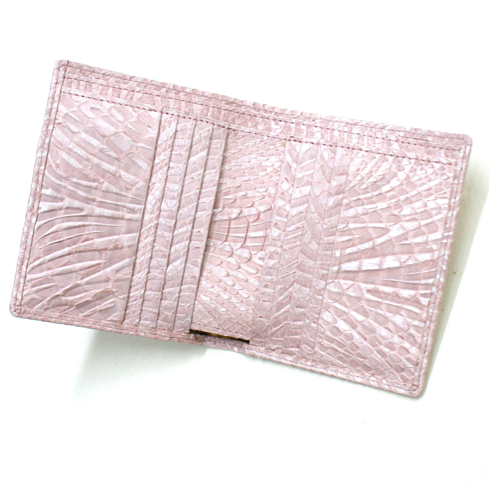 蛇革財布 財布 メンズ レディース  本革 二つ折り 折り財布 純札 小銭入れなし カード収納 サイフ さいふ 札入れ パイソン 蛇革 ヘビ 日本製 手染め 楽天市場】蛇革財布 財布 メンズ レディース 本革 二つ折り 折り財布