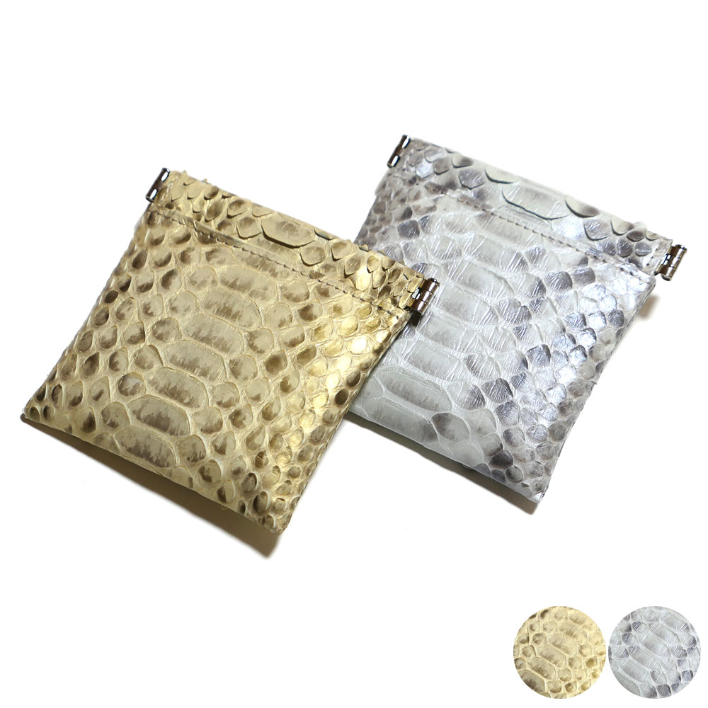 楽天市場】バネ口140 ポーチ 小物入れ マルチケース マチ付 本革