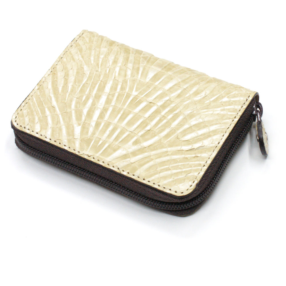 楽天市場】小銭入れ 蛇革財布 本革 メンズ レディース ファスナー小銭