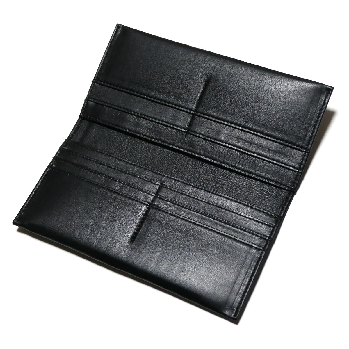 極薄財布 薄型財布 /スリムウォレット 長財布 小銭入れなし /  羊革 ラムスキン ブラック 楽天市場】極薄財布 薄型財布 /スリムウォレット 長財布 小銭入れなし