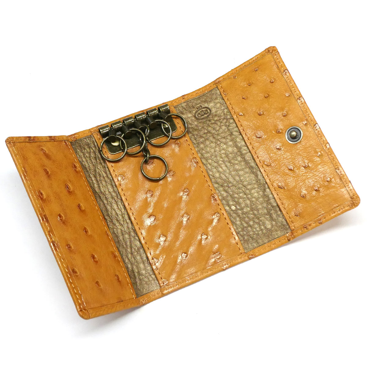 キーケース 本革 キーホルダー オーストリッチ革 駝鳥革 レザー 5連金具 キーケース メンズ レディース ギフト プレゼント ホワイト 楽天市場】キーケース 本革 キーホルダー オーストリッチ革 駝鳥革