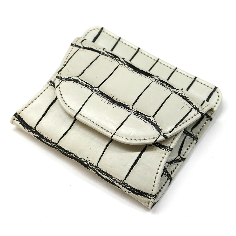 楽天市場】レザー ウォレット コレクション クロコダイル財布 キャメル