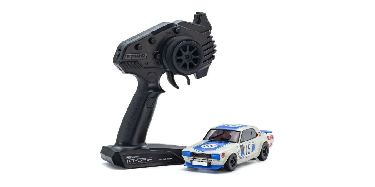 ミニッツAWD 日産 スカイライン 2000GT-R (KPGC10) レーシング 1972 #15|中村模型店