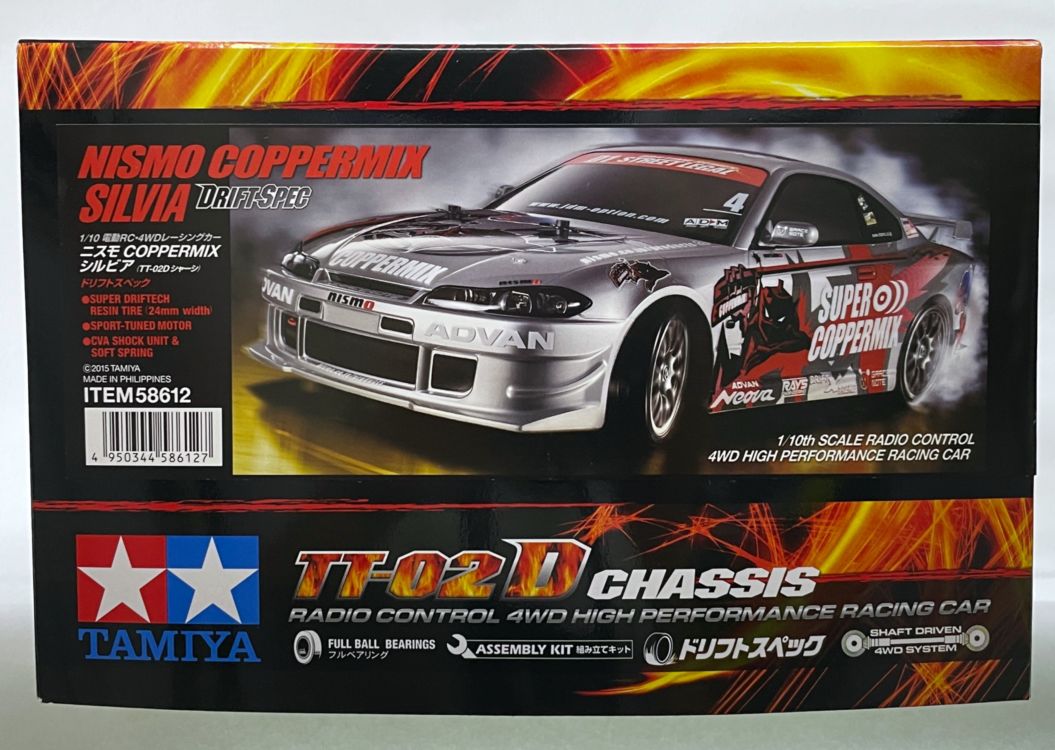 10RC ニスモ COPPERMIX シルビア (TT-02D) ドリフトスペック ラジコン