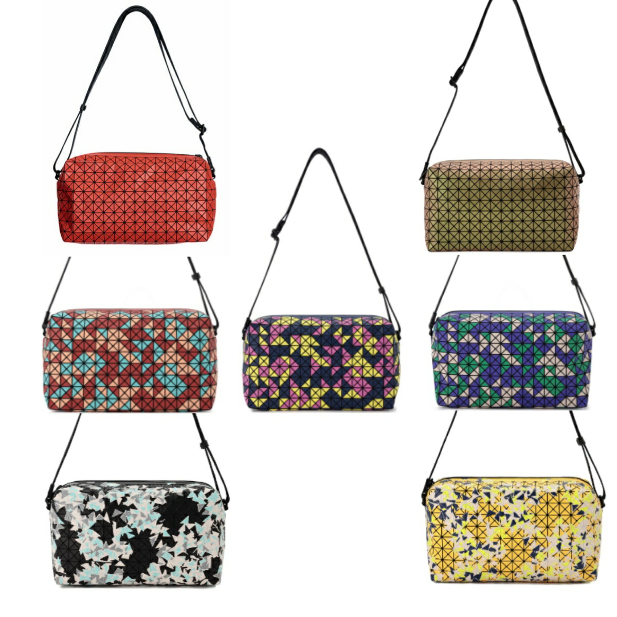 【継続期間押さえるSALE】【国内定め事品】バオバオ イッセイミヤケ 御徒面子 BAO BAO ISSEY MIYAKE SADDLE BAG ミヤケイッセイ ショルダーバッグ ボックス席型 男女兼用 ミヤケ うしろ側 ミヤケイッセイバック