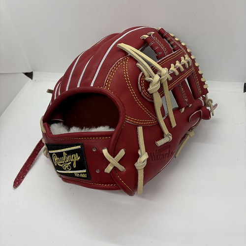 硬式 PRO PREFERRED Wizard #02 [内野手用] サイズ 11.5 ワインカラー【湯もみ＆送料無料】