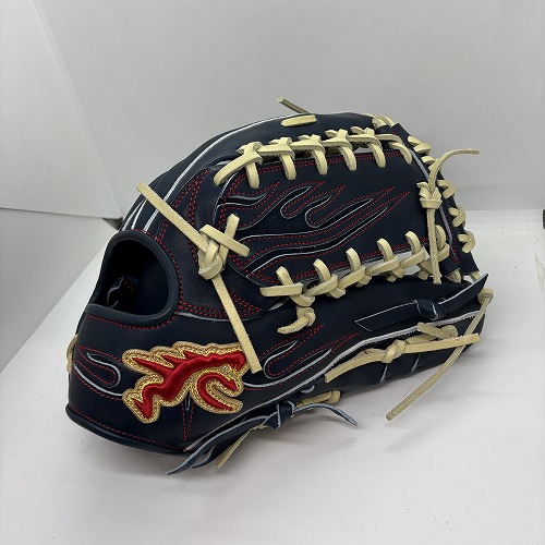 【３月１日売りわたす押っ始める】RYU 硬式外野手手用 701型 M黒いことｘ駱駝紐 右投げ【型付け、貨物輸送無料】上級高等学校ベイスボール当て嵌める能力のある