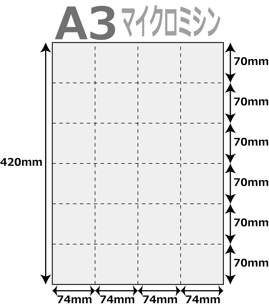 楽天市場】帳票用紙 500枚 20分割 マイクロミシン タテ3本 × ヨコ4本 A4サイズ レーザープリンター インクジェットプリンター プリンター用紙  マルチプリンタ用 上質コピー用紙 ミシン目入り用紙 プリンター帳票用紙 20面カット紙 : 伝票印刷製本のコンビニ