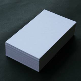 名刺 10面付 220枚 YSW 【 名入れ 印刷なし　紙の販売です 】 【10面付け（ A4 サイズ ） スタンダード 220枚 】 こちらの商品は切り取りミシン加工がありません。