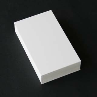 名刺 10面付 220枚 410CoC 【 名入れ 印刷なし　紙の販売です 】 【10面付け（ A4 サイズ ） エシカル製品 220枚 】 こちらの商品は切り取りミシン加工がありません。