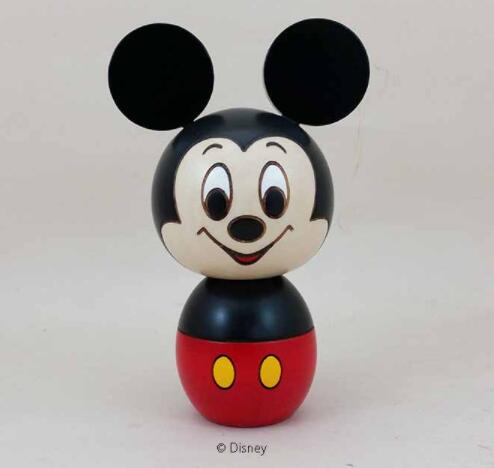 市場 即日発送 こけし 卯三郎 Disney かわいい Mickey ディズニー ミッキー No12 1 日本製 あす楽 卯三郎こけし ミッキーマウス キャラクターこけし コケシ