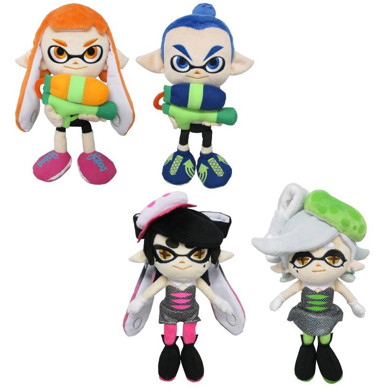 楽天市場】スプラトゥーン Splatoonぬいぐるみ シオカラーズ