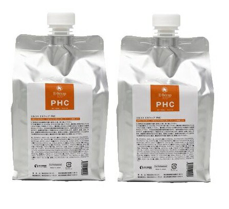 【安心保障付き】エルコス（ELLCOS） Eセラップ PHC 1000g（1kg）詰替用（リフィル ) 2個セット ダメージヘアケアトリートメント ペーハーコントロール 業務用 ヘアケア シャンプー トリートメント カラーバター セラップ サロン 正規品 正規代理店 送料無料 2023