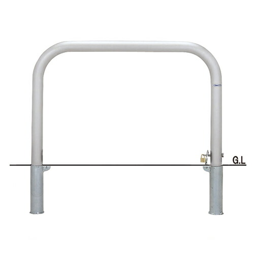 楽天市場】帝金バリカー横型 ステンレス S80-PKタイプW700 H650 支柱