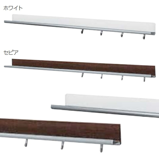 壁付け薄型棚　フック付き飾り棚 800mm ラインシェルフ　可動フック4ケ付き 石膏ボード取付ピン付属 |壁収納棚 シェルフ 壁付け 壁掛け DIY おしゃれ 飾り棚 ディスプレイ 洗面所 壁面収納 　ディスプレイシェルフ　NP