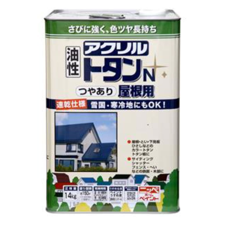 ニッペホームプロダクツ アクリルトタンN屋根用 14kg 2色