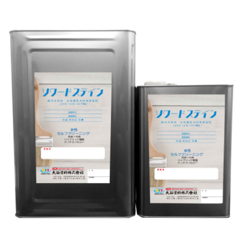 大谷塗料 ソワードステイン 3.5Kg(約14~23平米分)木材保護塗料 ステイン 油性|クラフトメイト店