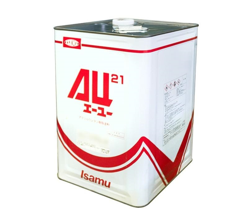 イサム塗料　ＡＵ２１　クリヤーＮ２　16Kg