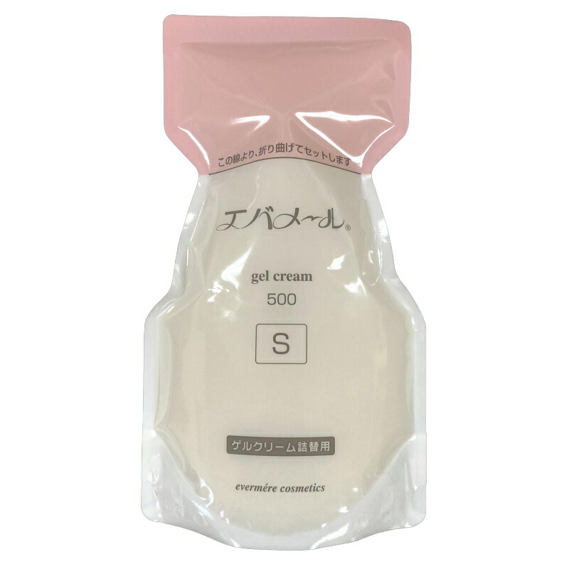 エバメール ゲルクリーム Sタイプ 500g 詰替 ×6個セット エバメール 正規品 ゲルクリーム 詰替500(S) レフィル