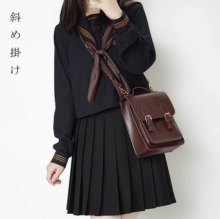 スクールバッグ 卒業式 JK制服バック 女の子 韓国 レディースバッグ 中学生 高校生 PU 合皮 ブラウン 学生カバン 入学祝い かばん JK鞄 かばん スクールボストン 女子 シンプル お出かけファッションバック バックパック 肩掛け 斜め掛け ハンドバッグ 手提げ 日常 9,902円