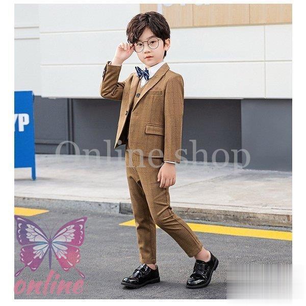 卒式 はいり込む式 お坊っちゃん 卒背広 フォーマル 5点仕掛ける 入園式 洋琴告げ知らせる会 七五三 赤ちゃん服 キッズスーツ 生まれ落ちる日差し上げ物超お得