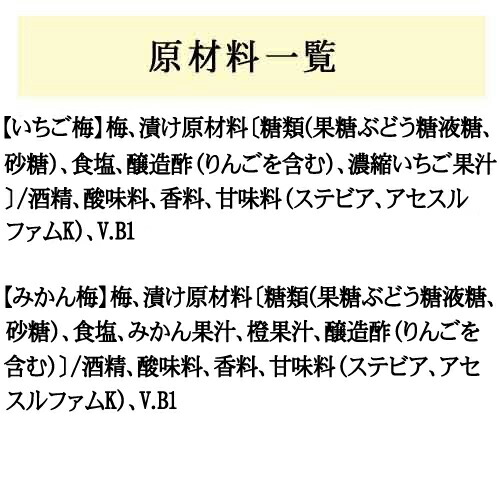 原材料一覧