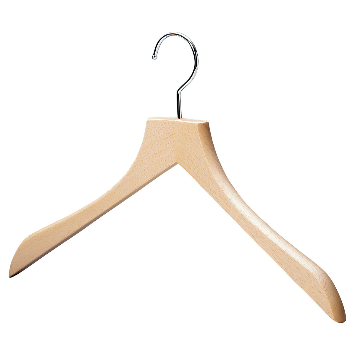 楽天市場】AUT-06/木製メンズジャケットハンガー/アーモンド【国産木製